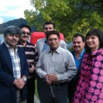 Indian group with a Blue Badge Guide