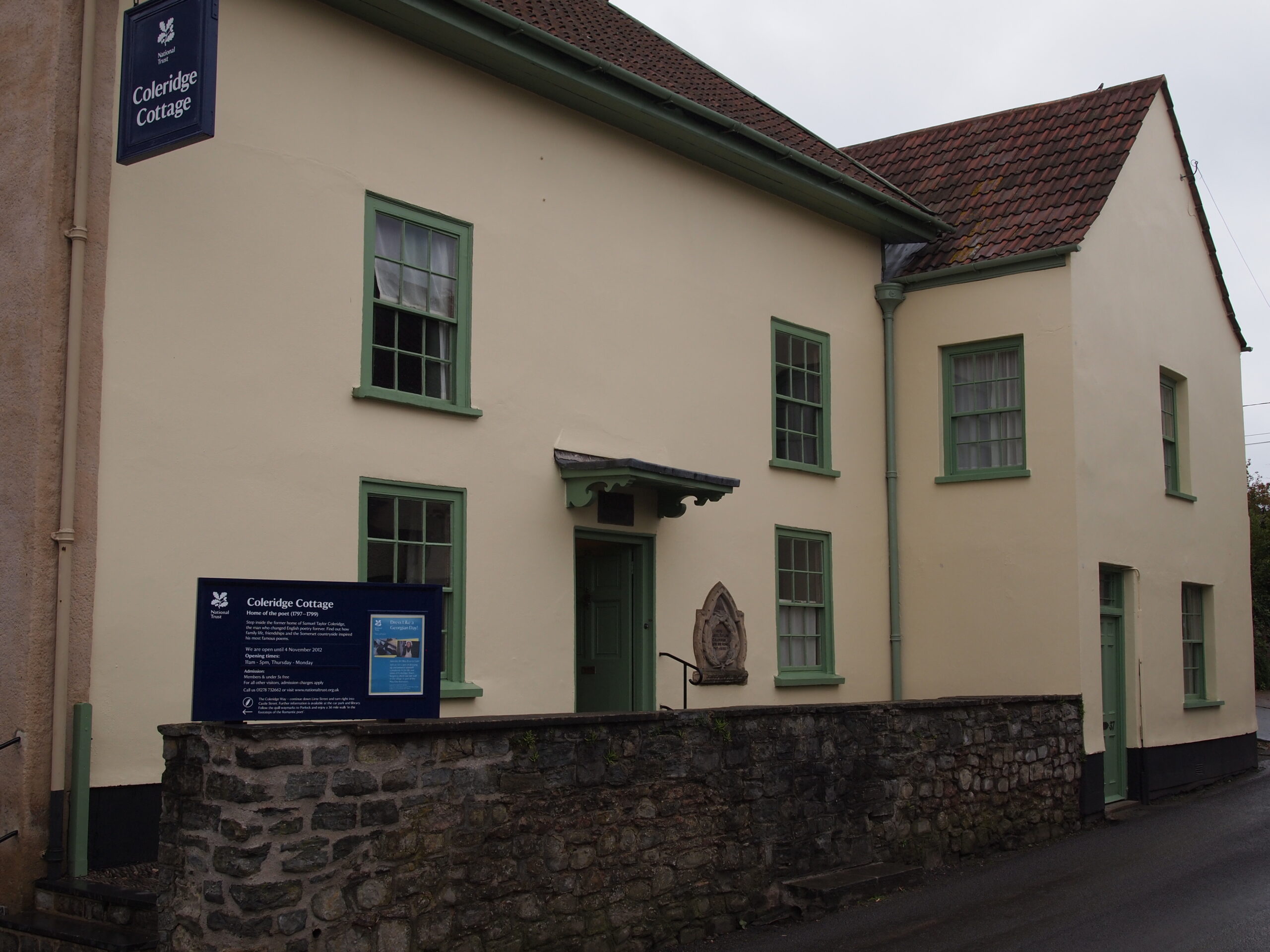 Coleridge Cottage, Nether Stowey
